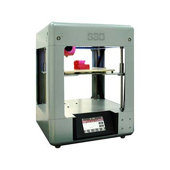 [EPUX]高CP值3D印表機S3D（鋼鐵銀）